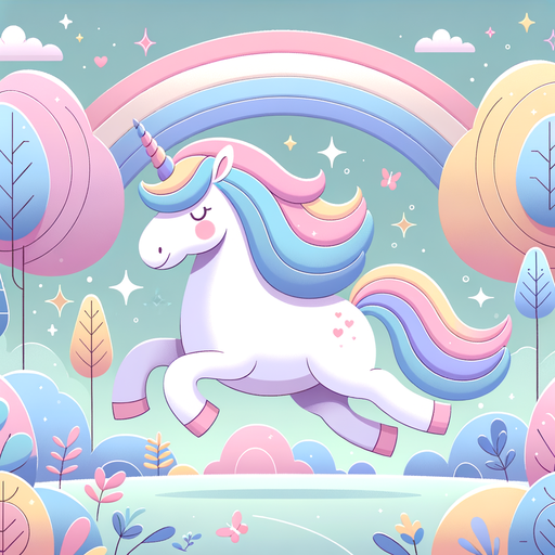 Mystical Unicorn Journey Paint By Color