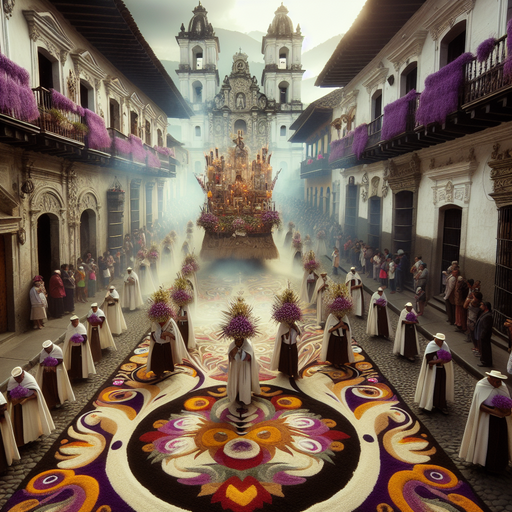 Semana Santa - Antigua, Guatemala Paint By Diamonds Kits
