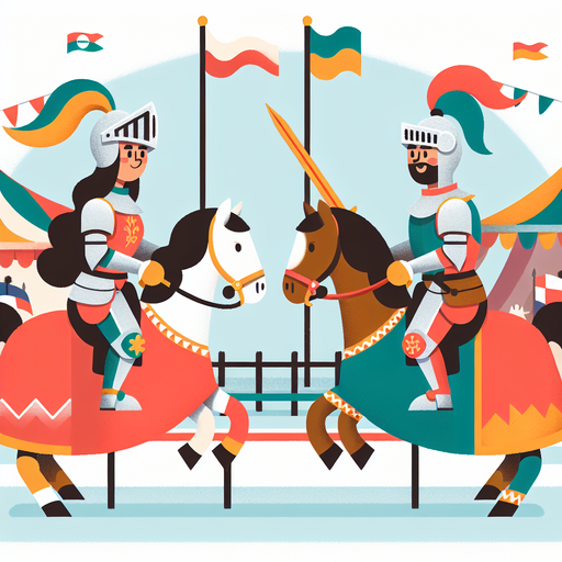 Knight's Festive Tournament DIY Paint By Diamonds