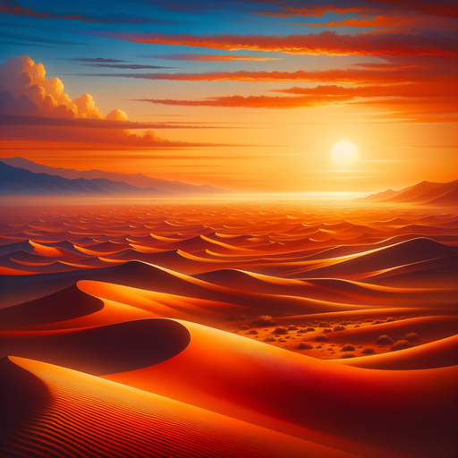 Timeless Desert Sunset Diamond Painting