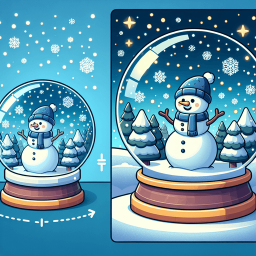 Magical Snow Globe Paint By Diamonds Art