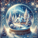 Whimsical Snow Globe Painting By Diamonds Kit