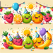 Fantastic Fruit Fiesta Diamonded Painting Kits