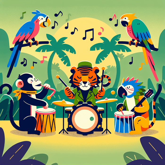 Jungle Jam DIY Paint By Diamonds