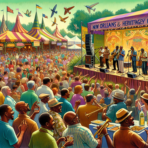 New Orleans Jazz & Heritage Festival - United States Paint By Diamonds