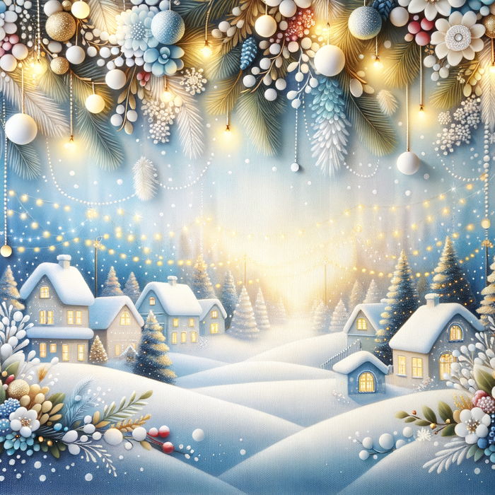 Winter Wonderland Whimsy Diamond Painting