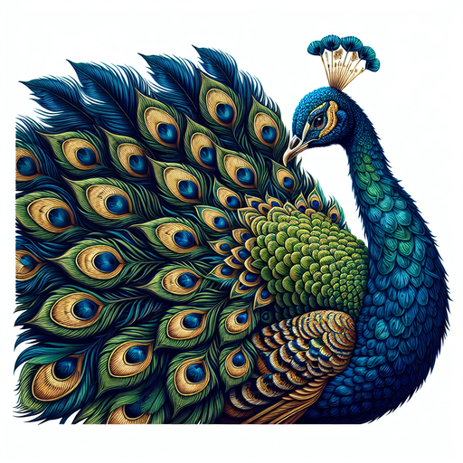 Vibrant Peacock Dance Diamonded Painting Kits