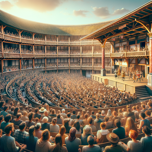 Shakespeare's Globe Theatre Season Paint By Diamond