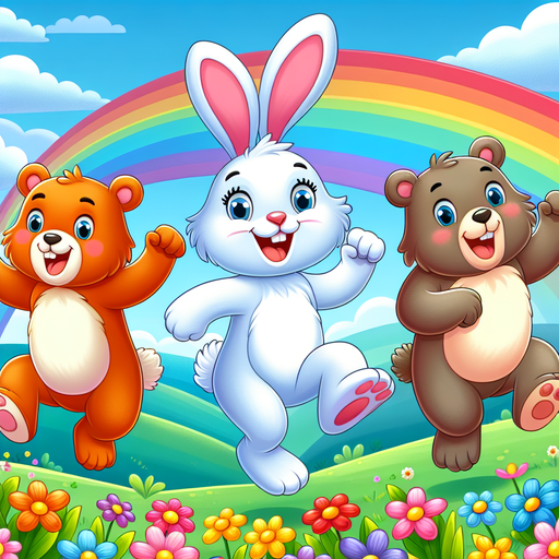 Adventures With Animal Friends Diamond Painting
