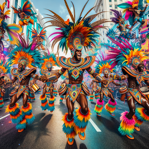 Nassau Junkanoo Festival Paint By Diamonds Kits