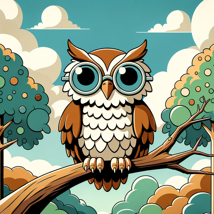 Wise Owl Painting Diamond Kit