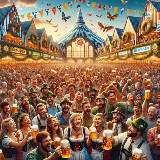 Oktoberfest In Munich Painting By Diamonds Kit