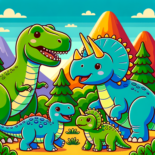 Fun Dinosaur Expedition DIY Paint By Diamonds