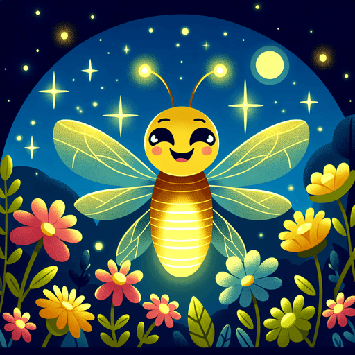 Friendly Firefly Paint By Color