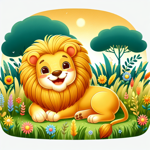 Merry Lion Paint By Color