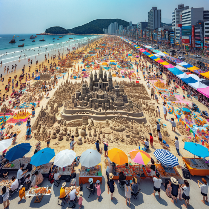 Busan Sea Festival Diamond Painting