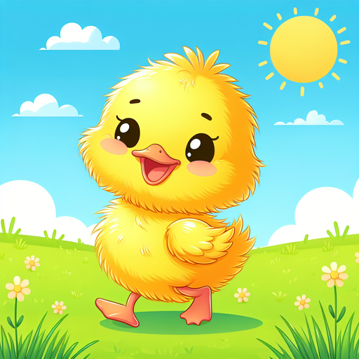 Sunny Side Duckling Paint By Diamonds Kits