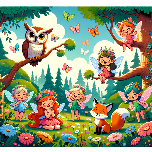 Magical Forest Creatures Paint By Diamonds Kits