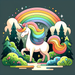 Mystical Unicorn Forest Paint By Diamond