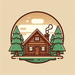 Cozy Woodland Cabin DIY Paint By Diamonds