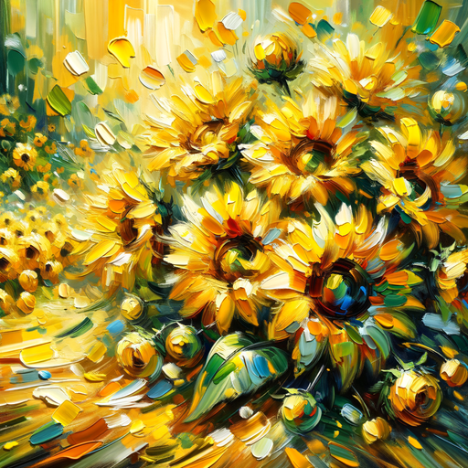 Sunflower Radiance Diamond Painting