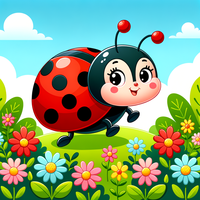 Jolly Ladybug Adventure Diamond Painting