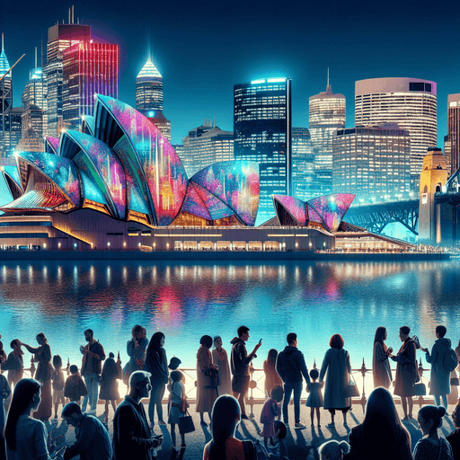 Vivid Sydney - Sydney, Australia Diamond Painting