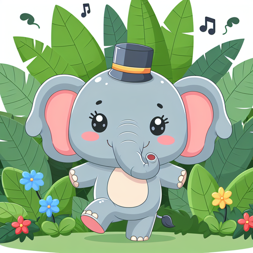 Jungle Jamboree Elephant Paint By Diamonds Kits