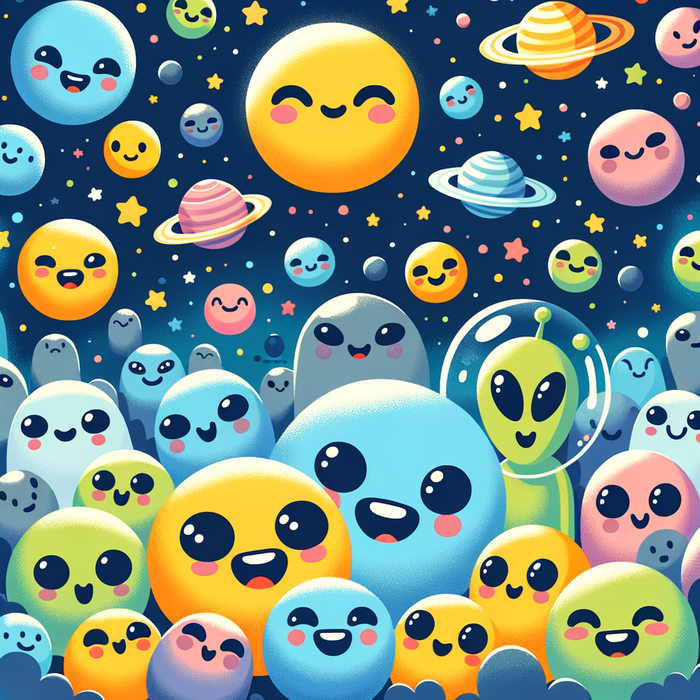 Space Alien Adventure Paint By Diamonds Kits