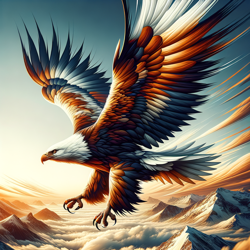 Eagle's Soaring Majesty Paint By Diamonds Kits