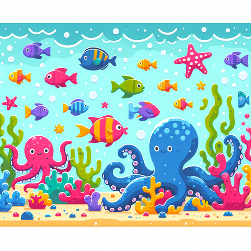 Mystery Undersea World Diamond Painting