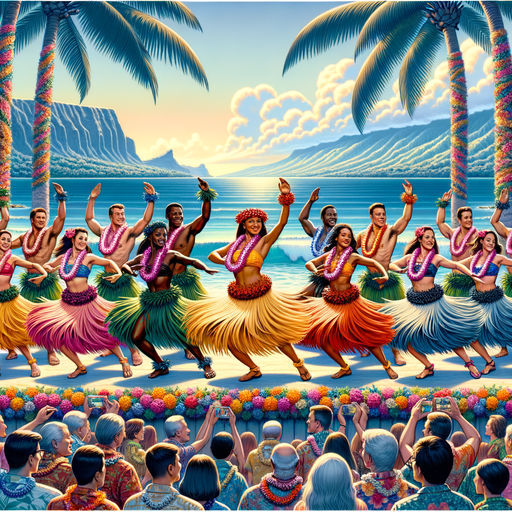 Aloha Festivals - Honolulu Paint By Diamonds Art