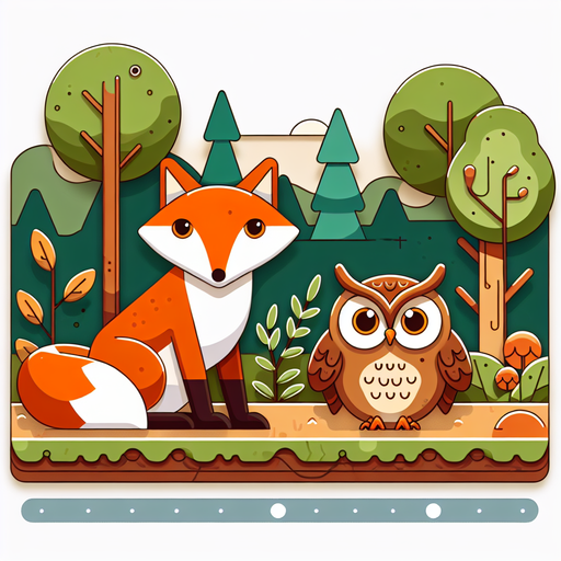 Woodland Creatures Diamond Painting