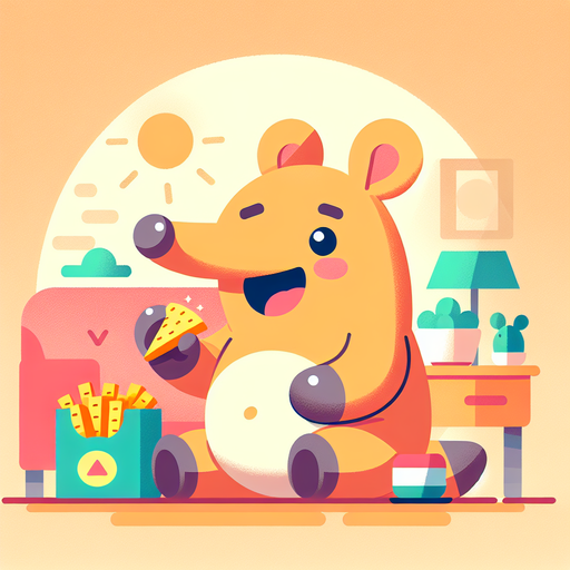 Adorable Aardvark DIY Paint By Diamonds