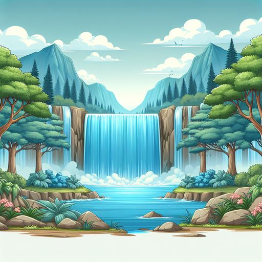 Wondrous Waterfall Wonders DIY Paint By Diamonds