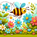 Buzzy Bee's Busy Day Paint By Diamonds