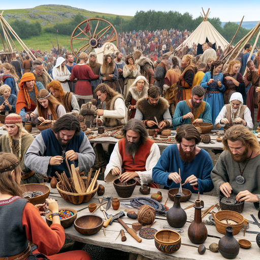 Vikingskipet Festival Painting By Diamonds Kit