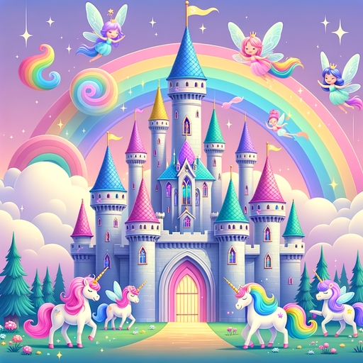 My Dream Castle Adventure Paint By Diamond