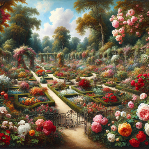 Victorian Garden Stroll Paint By Diamond