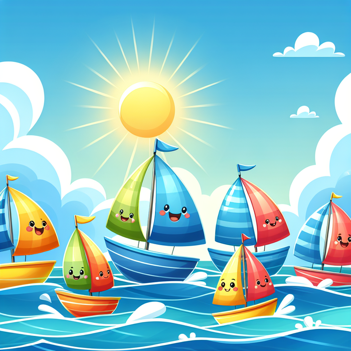 Sailing On Sunshine Paint By Diamonds Art