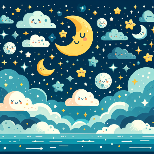 Magical Night Sky Adventure Diamonded Painting Kits