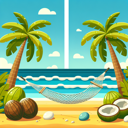 Tropical Paradise Playtime Painting By Diamonds Kit