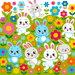 Charming Bunnies Paint By Color