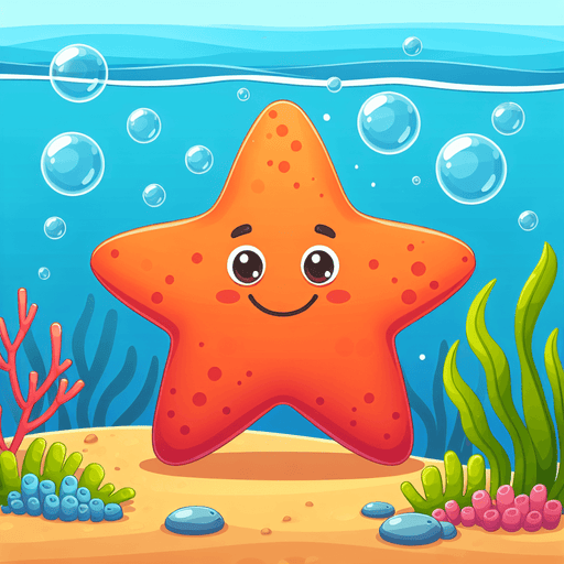 Bright Starfish Paint By Diamonds Kits