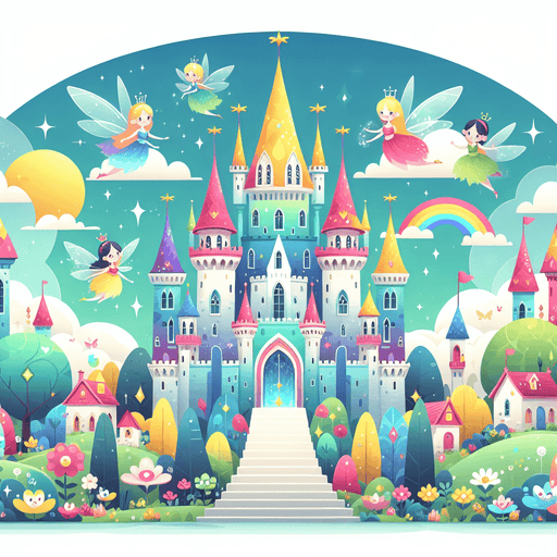 Enchanting Magical Kingdom Painting By Diamonds Kit