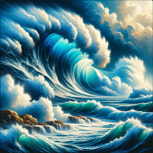 Harmonious Waves Paint By Diamonds