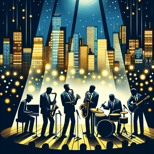 Jazz Night DIY Paint By Diamonds