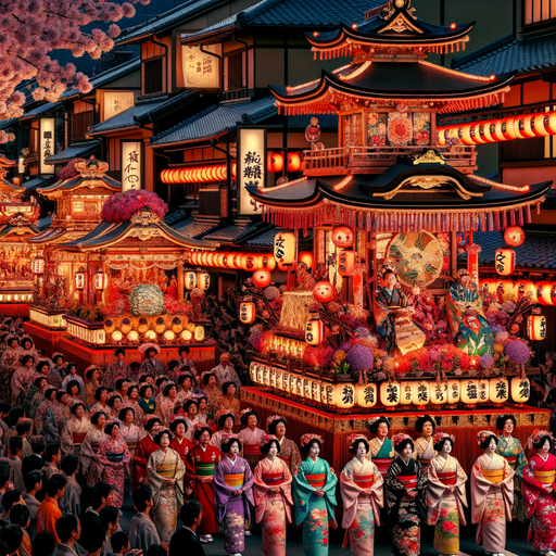 Gion Matsuri - Kyoto Paint By Diamond