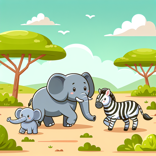 Sunny Safari Trail Diamonded Painting Kits