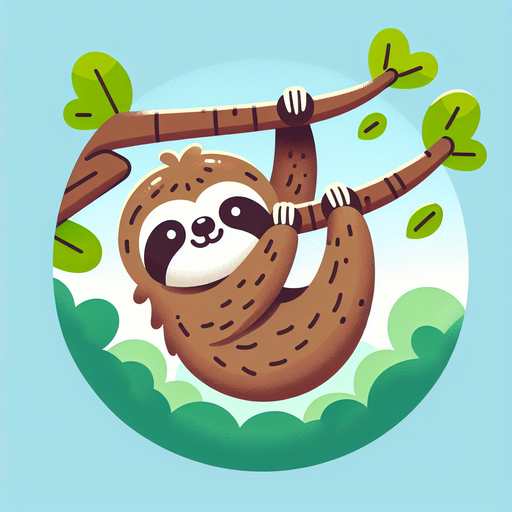 Sweet Sloth Diamond Painting